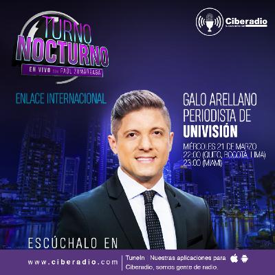 Turno nocturno | entrevista con Galo Arellano Turno nocturno | entrevista con Galo Arellano
