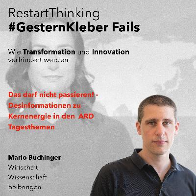 Das darf nicht passieren! - Desinformationen zu #Kernenergie in den ARD Tagesthemen Das darf nicht passieren! - Desinformationen zu #Kernenergie in den ARD Tagesthemen
