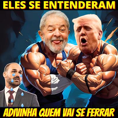 Lula pede a Trump para revogar tarifaço e revolta Eduardo Bolsonaro
