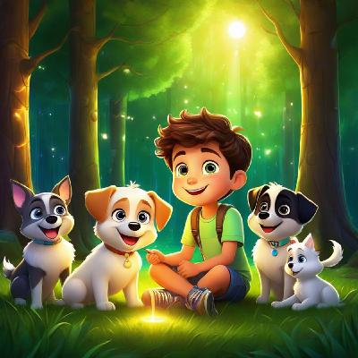 Тайна лесной поляны. Новое приключение Макса, собачек Леи и Арии. Тайна лесной поляны. Новое приключение Макса, собачек Леи и Арии.