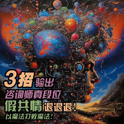 VOL.20「以魔法打败魔法！三招验出咨询师真段位，假共情退退退！」心理咨询的正确打开方式03