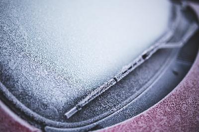 Why do car windshields get frosty in winter?