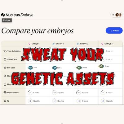 Patreon Preview – 412. Sweat Your Genetic Assets