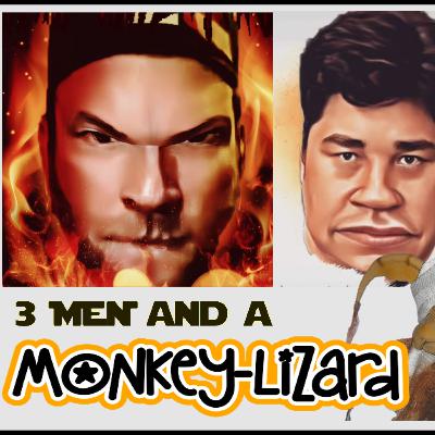 EP 97 - 3 Men & A Monkey Lizard Live Stream Action Figure Talk Show