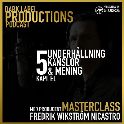 Kapitel 5 - Masterclass Podcast med Fredrik Wikström Nicastro - Producent Kapitel 5 - Masterclass Podcast med Fredrik Wikström Nicastro - Producent
