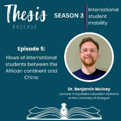 Flows of international students between the African continent and China