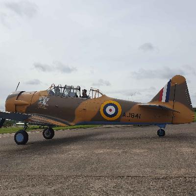 Episode 23- What its like to fly a genuine warbird. T6 Harvard Wacky Wabbit edition