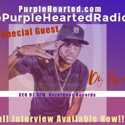 InsideTheArtsInterview3 @PurpleHeartedRadio w/MrRaleighNC feat:Dy Nasty Of 97.9/Hazerdous Records