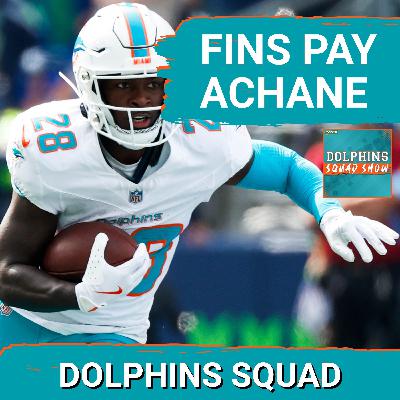 DOLPHINS SQUAD SHOW: Miami DOLPHINS SCHEDULE RELEASED, Brutal Travel, 1 Sept Home Game, ACHANE PAID