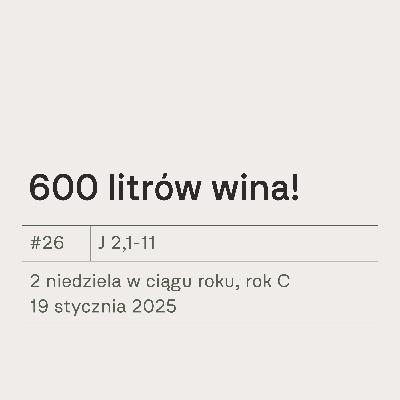 #26 600 litrów wina! #26 600 litrów wina!