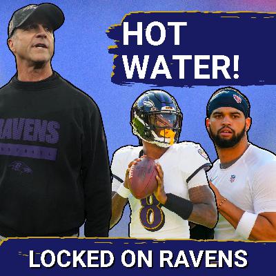 Baltimore Ravens in MAJOR HOT WATER with Lamar Jackson saga as SEASON ON THE LINE vs Bears in Week 8 Baltimore Ravens in MAJOR HOT WATER with Lamar Jackson saga as SEASON ON THE LINE vs Bears in Week 8