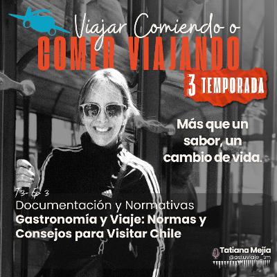 T3/E3 - Gastronomía y Viaje: Normas y Consejos para Visitar Chile T3/E3 - Gastronomía y Viaje: Normas y Consejos para Visitar Chile