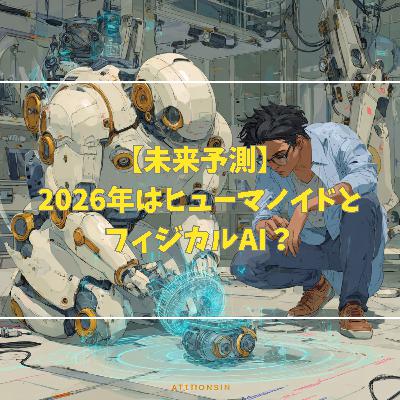 【未来予測】2026年はヒューマノイドとフィジカルAI? 【未来予測】2026年はヒューマノイドとフィジカルAI?