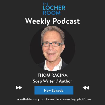Thom Racina joined me to share Luke & Laura wedding memories casting Patch, and bringing Elizabeth Taylor to General Hospital—plus Snow Angels: a limited series in development!