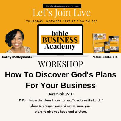 How To Discover God's Plan's For Your Business