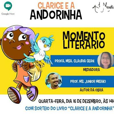 Momento Literário: Clarice e a andorinha