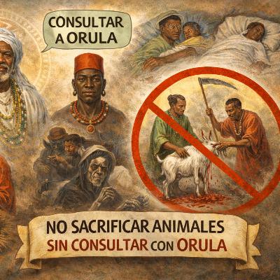 Baba Ejiogbe - No se sacrifican animales sin permiso de Orula.
