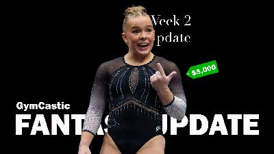 Fantasy Gymnastics Update - NCAA Week 2 - 2026