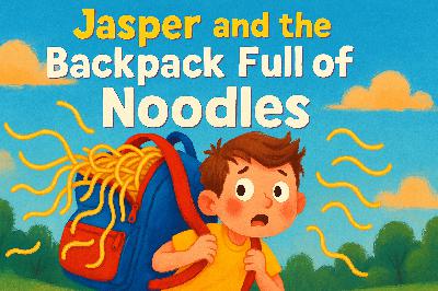 54: Jasper and the Backpack Full of Noodles – A Story About Boundaries, Friendship, and Saying No with Kindness