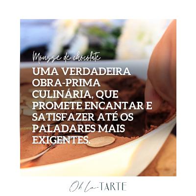 Mousse de chocolate caseira: uma viagem pecaminosa