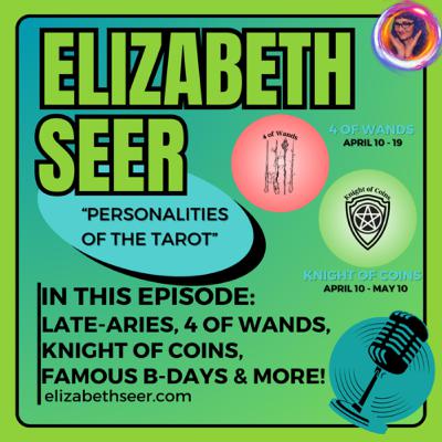 April 10: late-Aries, 3 of Wands, Knight of Coins, Famous B-days and more!