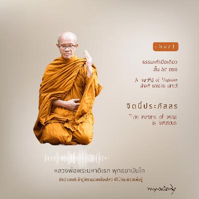 จิตนี้ประภัสสร  The nature of mind is luminous