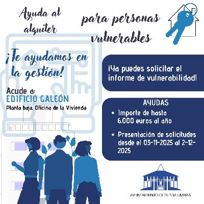 Audio de la entrevista sobre la gestión de las solicitudes de subvenciones para el alquiler a personas vulnerables