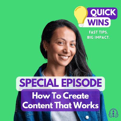 SPECIAL — 2 Quick Wins to Make Your Marketing Easier This Year