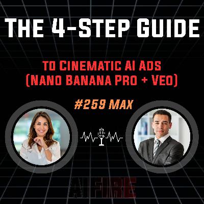 #259 Max: The 4-Step Guide to Cinematic AI Ads (Nano Banana Pro + Veo) #259 Max: The 4-Step Guide to Cinematic AI Ads (Nano Banana Pro + Veo)