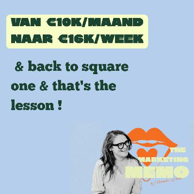 #67 Forget Ikigai: from chasing clients naar €16k/Week - en dan back to Square One ! Jouw journey is je positionering. Deel het!