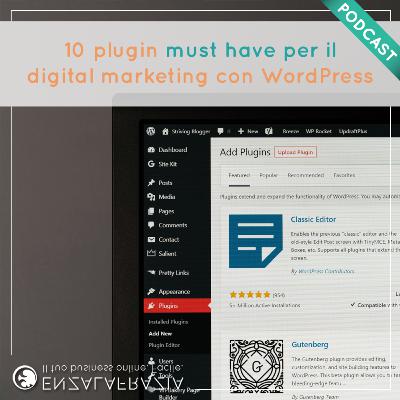10 plugin must have per il digital marketing con WordPress