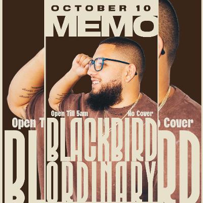DJ MeMo LIVE @ Blackbird Ordinary (10.10.2025)