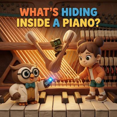 What’s Hiding Inside a Piano? – Engineering & Physics for Kids