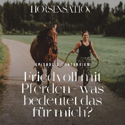Friedvoll mit Pferden | Im Gespräch mit Sandra Kitzmüller von HoliHorse Guidance Friedvoll mit Pferden | Im Gespräch mit Sandra Kitzmüller von HoliHorse Guidance