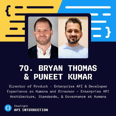 API Consistency, Transformation, & Culture at Humana feat. Bryan Thomas & Puneet Kumar API Consistency, Transformation, & Culture at Humana feat. Bryan Thomas & Puneet Kumar