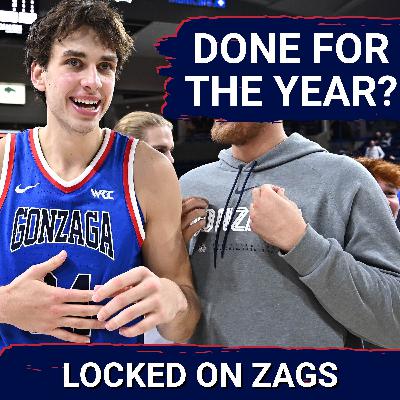 UPDATE: Mark Few casts doubt on Braden Huff's return for Gonzaga! Can Graham Ike keep Zags afloat?