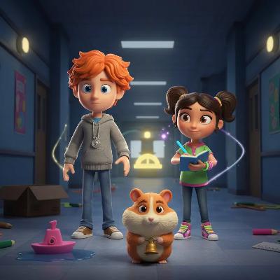 The Grand Hallway Rescue: Jordan and the Marvelous Backpack - By StoryBee Tales - Bedtime Stories for Kids