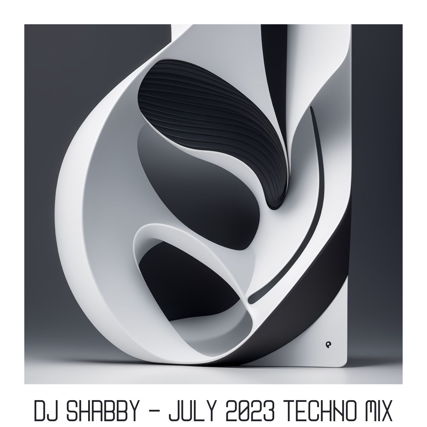 dj Shabby - April 2023 Techno Mix episode artwork