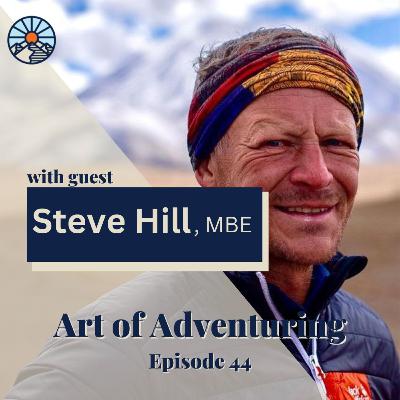 Teacher runs across Arctic, Deserts and the Amazon to inspire Children & writes best-selling book - Steve Hill, MBE