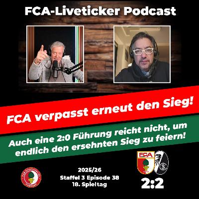 Wieder nur Unentschieden ⚽️ FCA verpasst Sieg gegen Freiburg