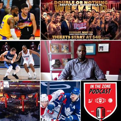 Episode 132 - Kwame Brown Fires Back, Stanley Cup Playoffs, NBA Results, WWE Back on Tour, AEW DON