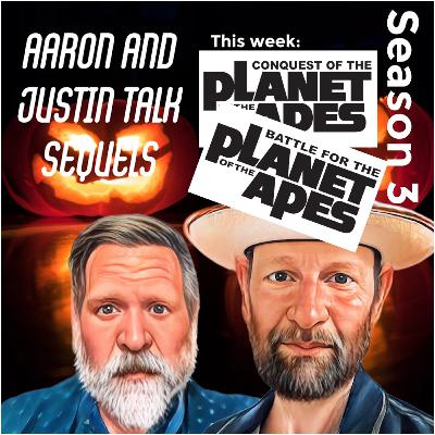 CONQUEST OF THE PLANET OF THE APES and BATTLE FOR THE PLANET OF THE APES