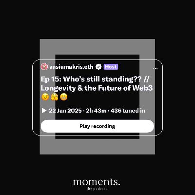 Ep 15: Who’s still standing?? / / Longevity & the Future of Web3 Ep 15: Who’s still standing?? / / Longevity & the Future of Web3