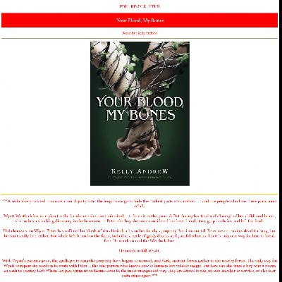 Read Books Your Blood My Bones by Kelly Andrew