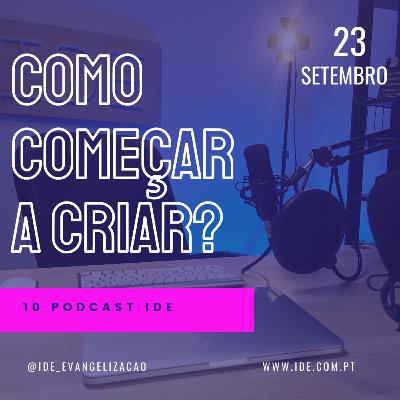 Como começar a criar?