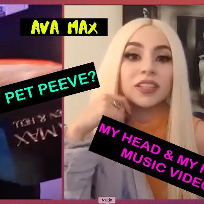 What's Ava Max's BIGGEST PET PEEVE? Music video for My Head & My Heart! - Full Interview! #AvaMax​