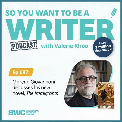 Writing Podcast Episode 687: Moreno Giovannoni discusses his new novel 'The Immigrants' Writing Podcast Episode 687: Moreno Giovannoni discusses his new novel 'The Immigrants'
