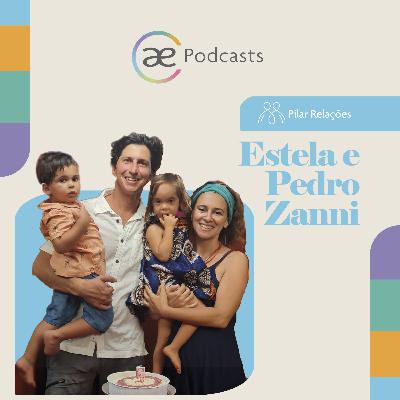 Estela e Pedro Zanni em "Aceitar mais, controlar menos"