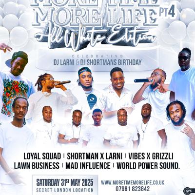 DJ LARNI X @ITSDJSHORTMAN BIRTHDAY - 31ST MAY 2025