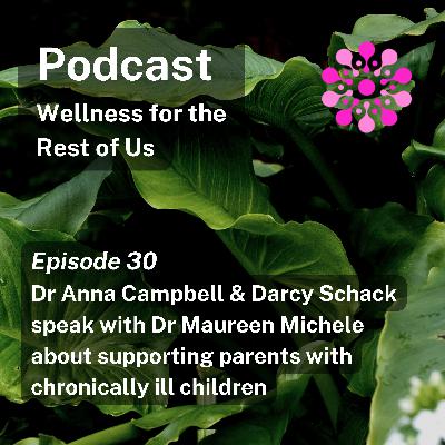 Supporting parents of children with chronic disease - with Dr Maureen Michele Supporting parents of children with chronic disease - with Dr Maureen Michele